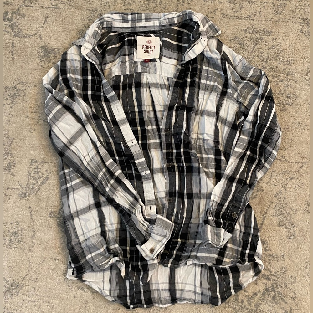 So Perfect Shirt Flannel Size Large